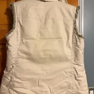 Faux fur vest